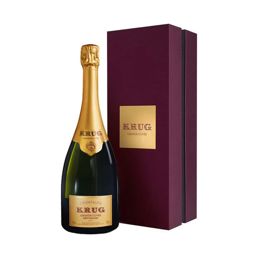 Champagne Krug Grand Cuvée com estojo