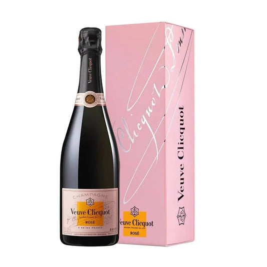 Champagne Veuve Clicquot Rose com Cartucho