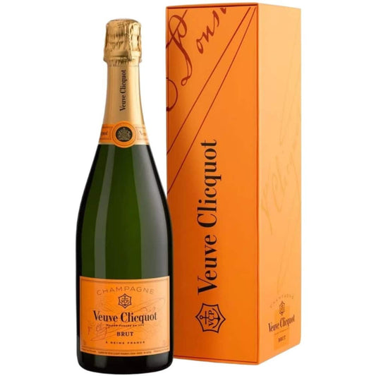 Champagne Veuve Clicquot Brut com Cartucho