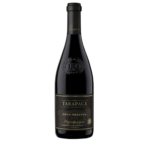 Vinho Tinto Tarapacá Gran Reserva Etiqueta Negra 2018