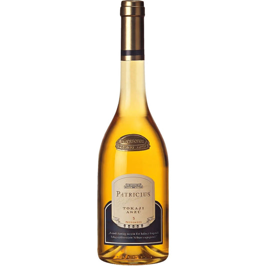 Vinho Doce Branco Patricius Tokaji Aszu 5 Puttonyos 500 ml 2017