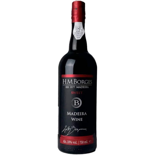 Vinho Madeira HM Borges Doce 3 Anos