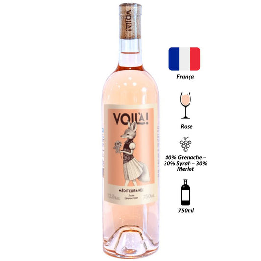 Vinho Rosé Voilà 2023