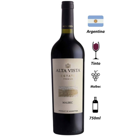 Vinho Tinto Alta Vista Estate Premium Malbec