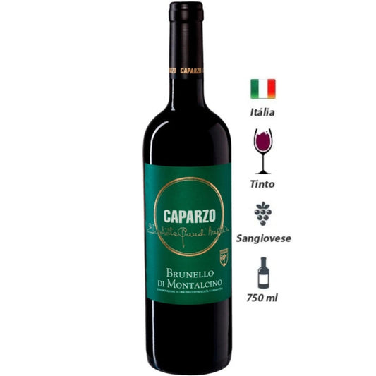 Vinho Tinto Brunello Di Montalcino Caparzo 2018