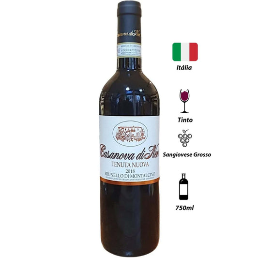 Vinho Tinto Casanova Di Neri Brunello Tenuta Nuova 2018
