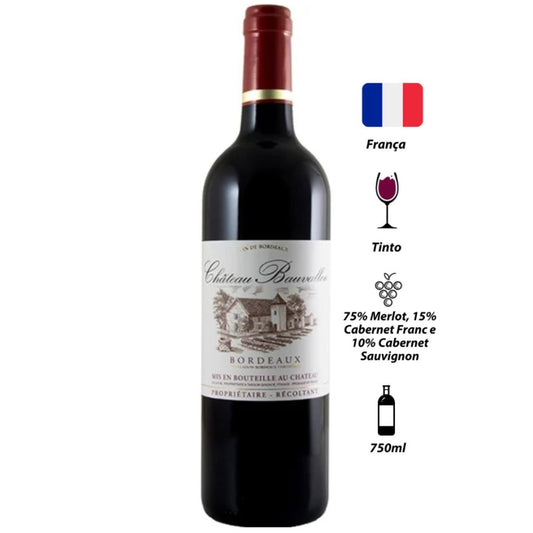 Vinho Tinto Chateau Bauvallon 2022