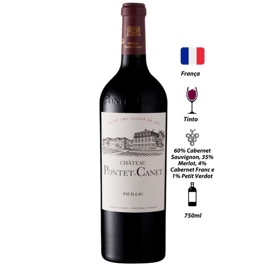 Vinho Tinto Château Pontet-Canet 2015