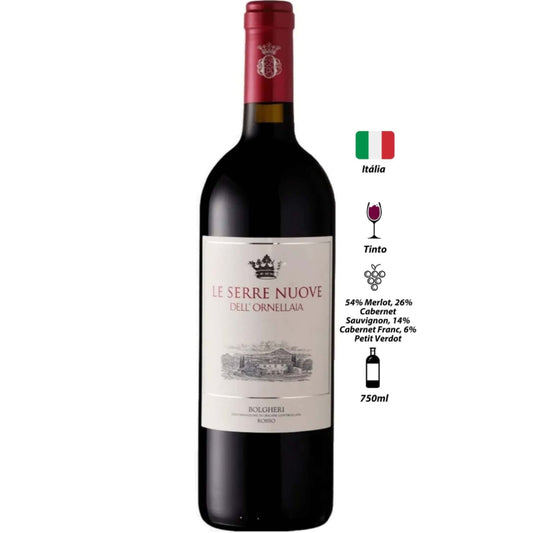 Vinho Tinto Le Serre Nuove Dell Ornellaia 2018