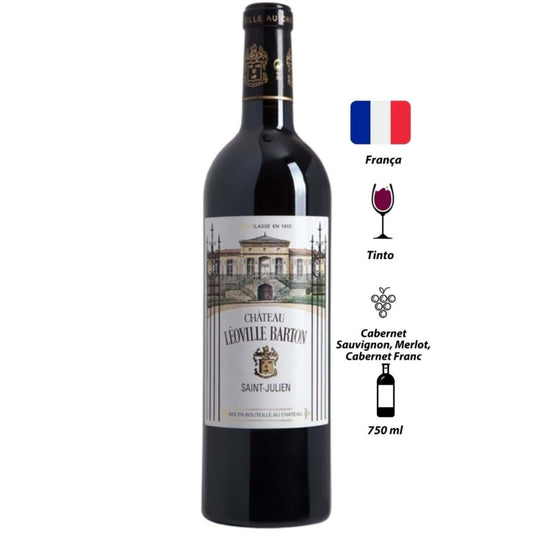 Vinho Tinto Léoville Barton 2016