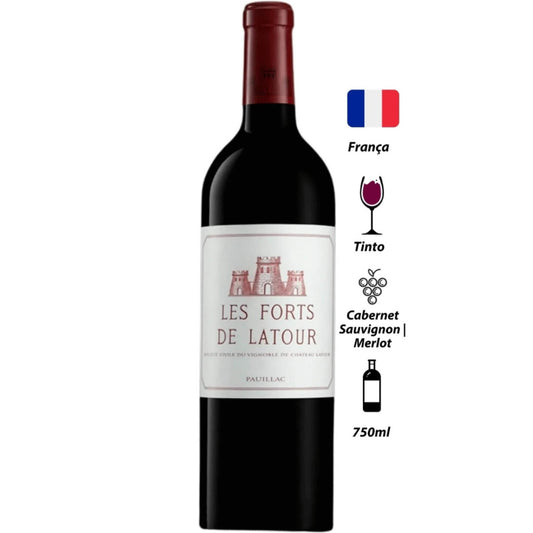 Vinho Tinto Les Forts de Latour 2002