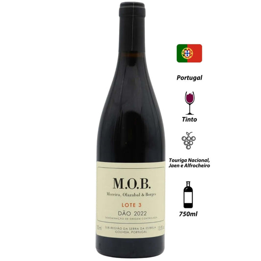 Vinho Tinto M.O.B. Lote 3 Dão 2022
