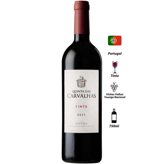 Vinho Tinto Quinta das Carvalhas 2021