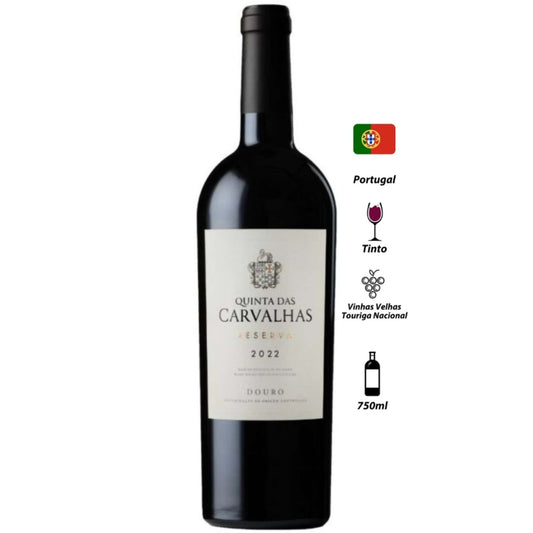 Vinho Tinto Quinta das Carvalhas Reserva 2022