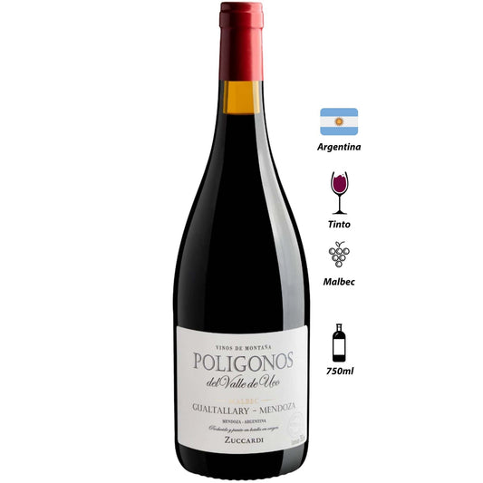 Vinho Tinto Zuccardi Poligonos Malbec Gualtallary