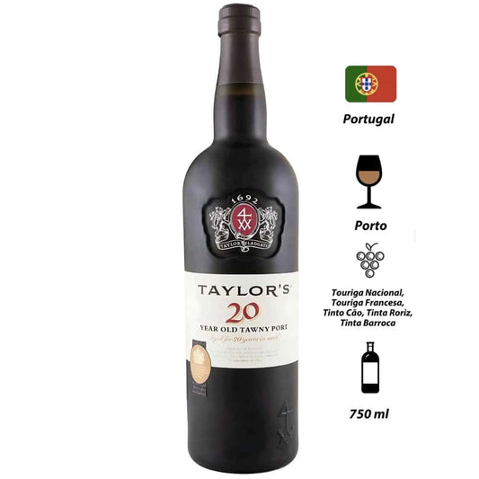 Vinho do Porto Taylor's 20 anos