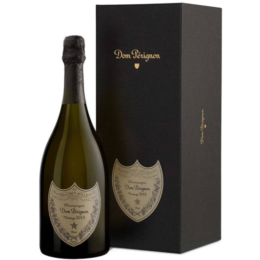 Champagne Dom Pérignon Blanc Vintage com estojo