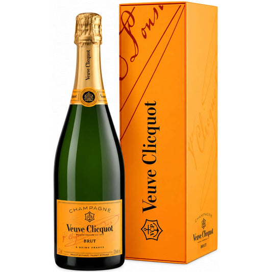 Champagne Veuve Clicquot Brut com Cartucho