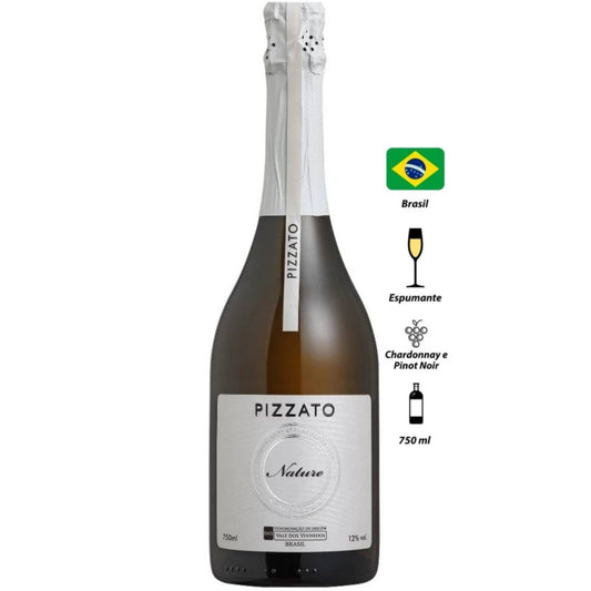 Espumante Pizzato Nature Branco Tradicional