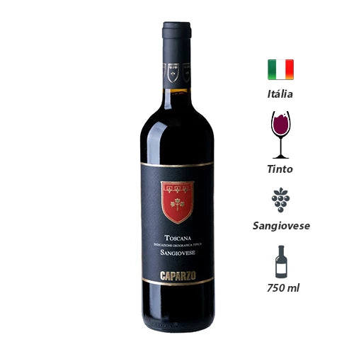 Vinho Tinto Sangiovese Toscana Caparzo 2020