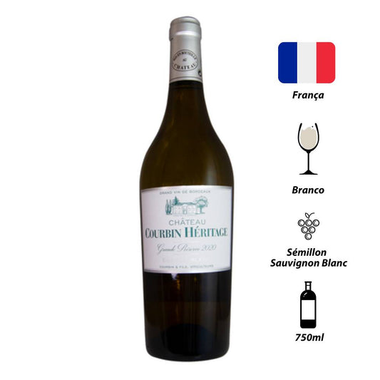 Vinho Branco Graves Blanc Château L Heritage Grande Réserve 2022