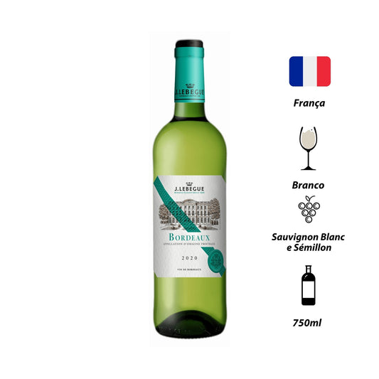 Vinho Branco J. Lebègue Bordeaux 2022