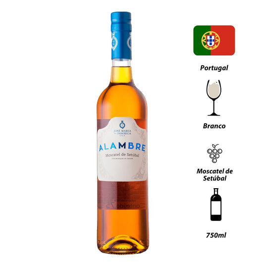 Vinho Branco José Maria da Fonseca Moscatel de Setúbal Alambre 2018