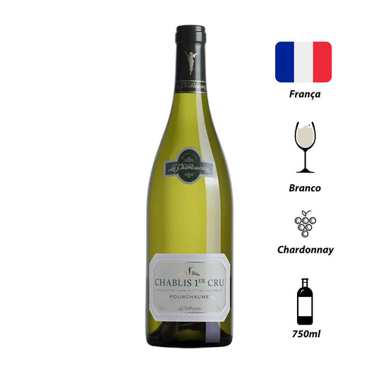 Vinho Branco La Chablisienne Chablis 1er Cru Fourchaume 2020