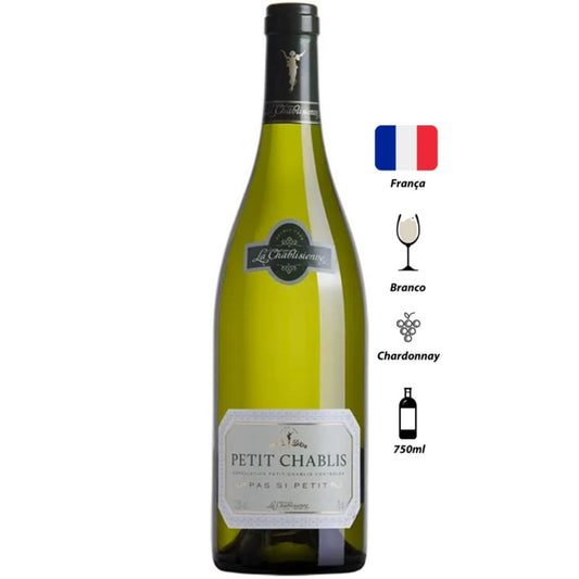 Vinho Branco La Chablisienne Petit Chablis Pas Si Petit 2022