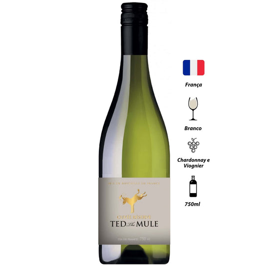 Vinho Branco Ted Mule Chardonnay e Viognier