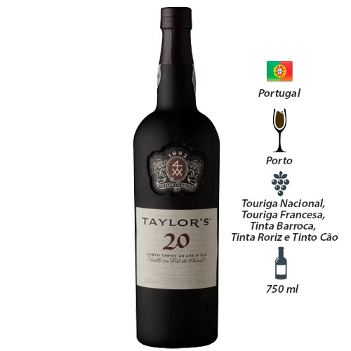 Vinho do Porto Taylor's 20 anos