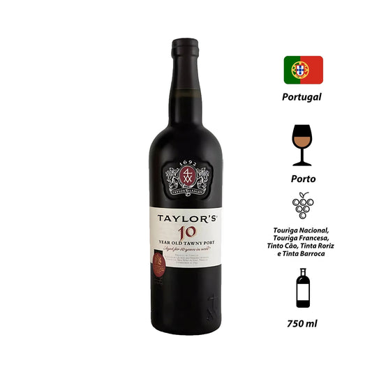 Vinho do Porto Taylor’s Tawny 10 Anos