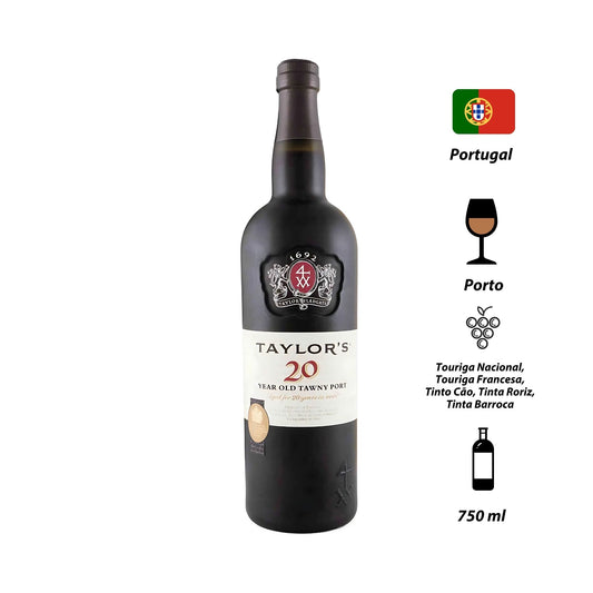 Vinho do Porto Taylor's 20 anos