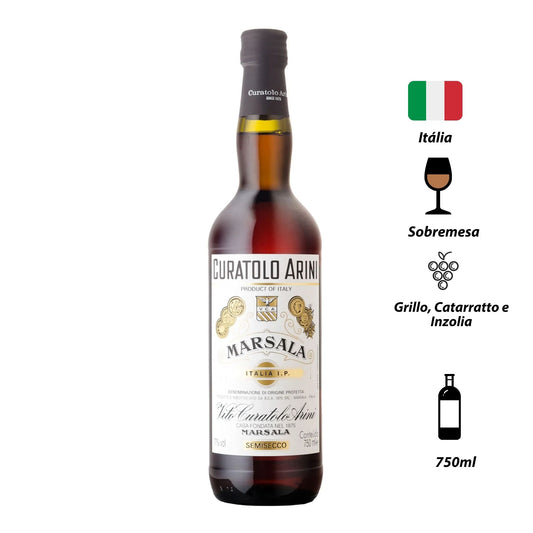 Vinho Doce Curatolo Arini Marsala Fine Semisecco