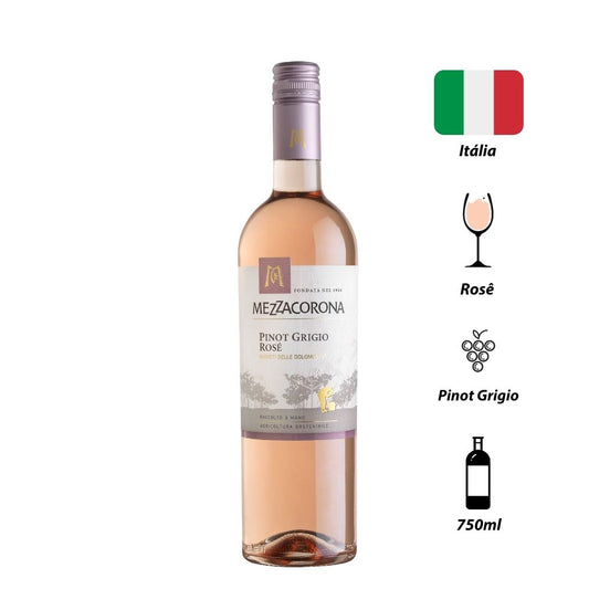 Vinho Rosé Mezzacorona Pinot Grigio 2020