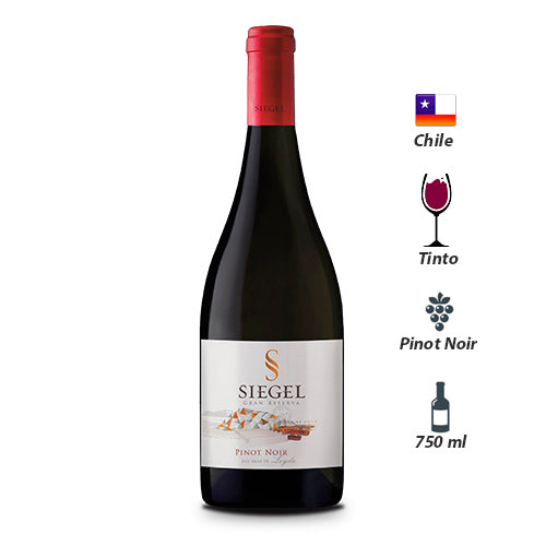 Vinho Tinto Siegel Gran Reserva Pinot Noir 2022