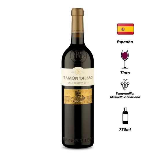 Vinho Tinto Ramón Bilbao Gran Reserva 2015