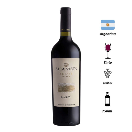 Vinho Tinto Alta Vista Estate Premium Malbec 2017
