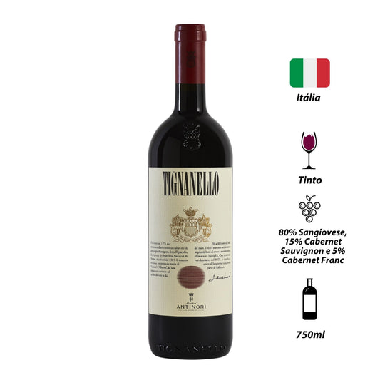 Vinho Tinto Antinori Tignanello 2022