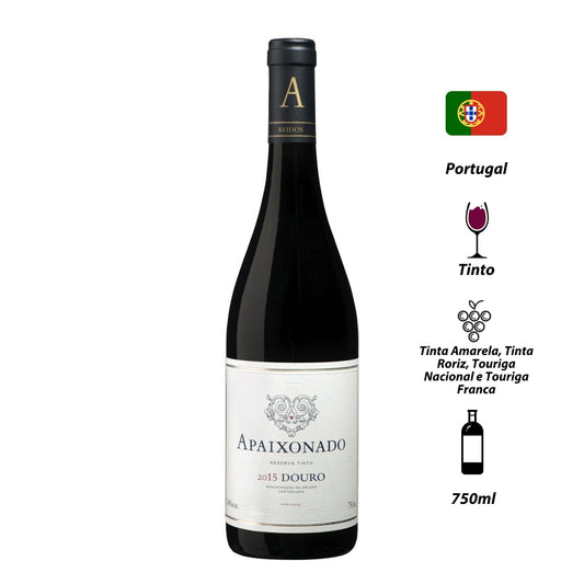 Vinho Tinto Apaixonado Ávidos Douro