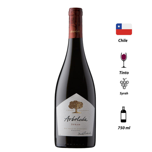 Vinho Tinto Arboleda Syrah 2021
