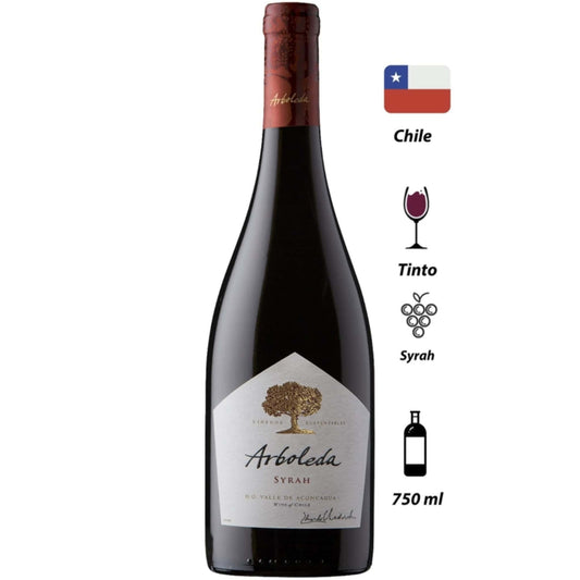 Vinho Tinto Arboleda Syrah 2021