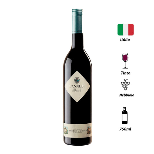 Vinho Tinto Barolo Cannubi 2015