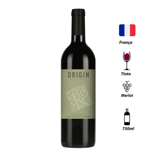 Vinho Tinto Bordeaux Origin de Kressmann 2018