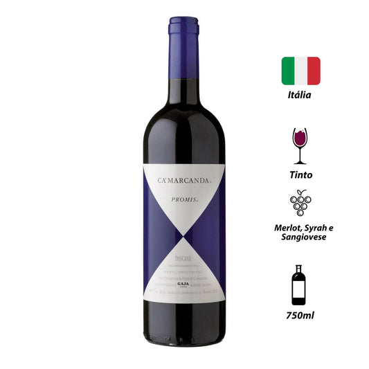 Vinho Tinto CaMarcanda Promis 2021