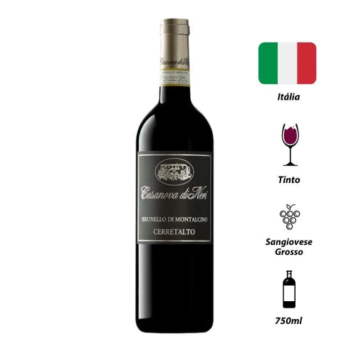 Vinho Tinto Casanova Di Neri Brunello Cerretalto 2015