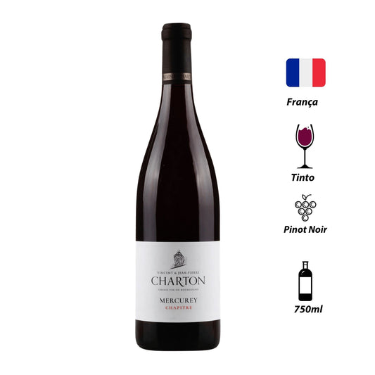 Vinho Tinto Charton Mercurey Chapitre 2017