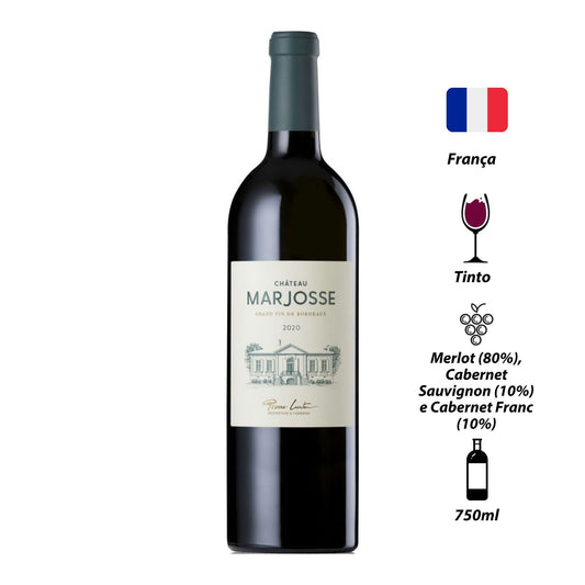 Vinho Tinto Château Marjosse Rouge 2022