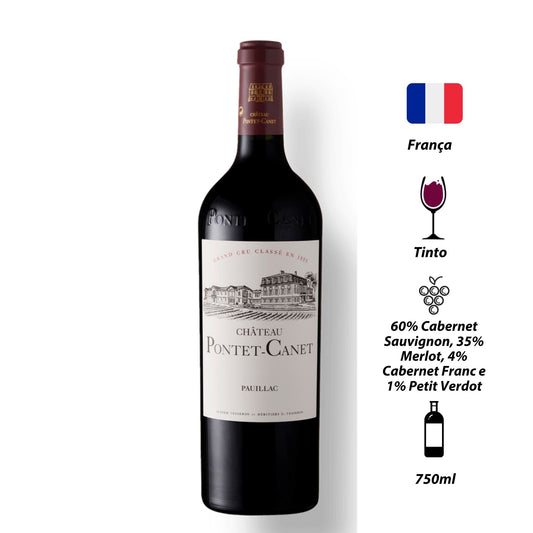 Vinho Tinto Château Pontet-Canet 2015