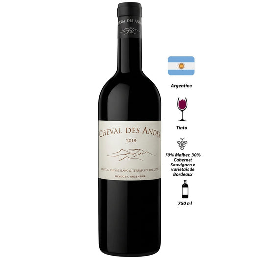 Vinho tinto Cheval Des Andes 2019